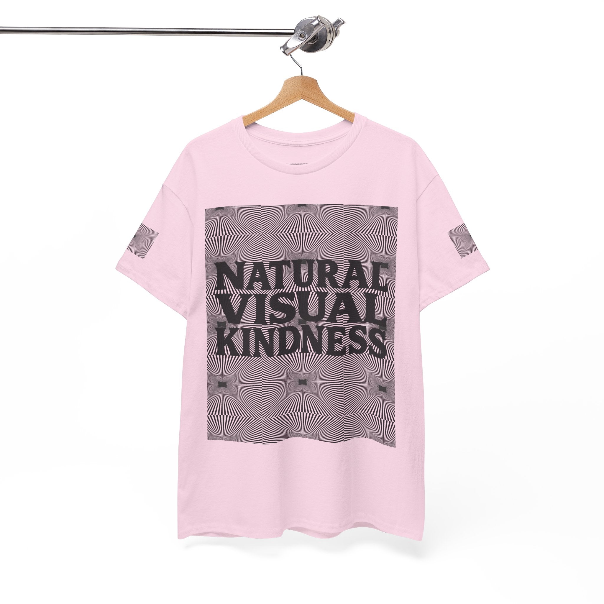 NVK NATURAL VISUAL KINDNESS TEE™ — Optical Art Graphic