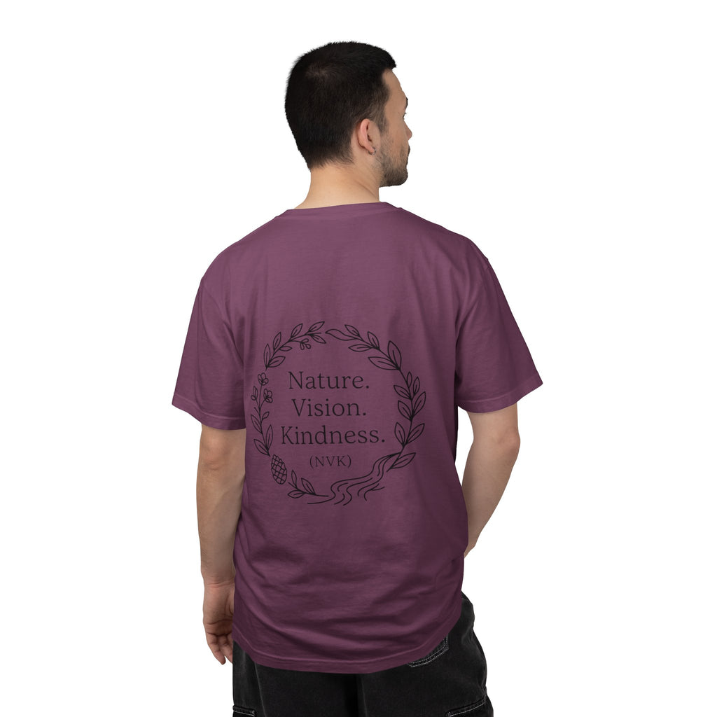 NVK NATURE VISION KINDNESS TEE™ — Floral Wreath Graphic