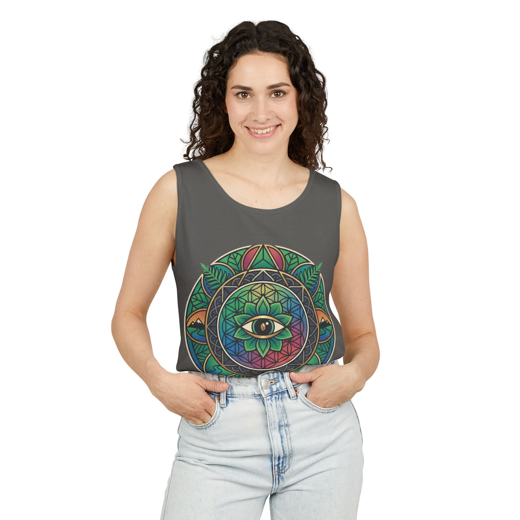 NVK MANDALA EYE TANK™ — Unisex Spiritual Graphic