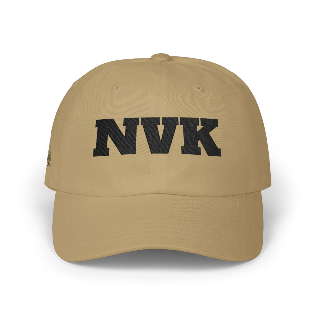 NVK EMBROIDERED DAD CAP™ — Classic White Baseball Hat