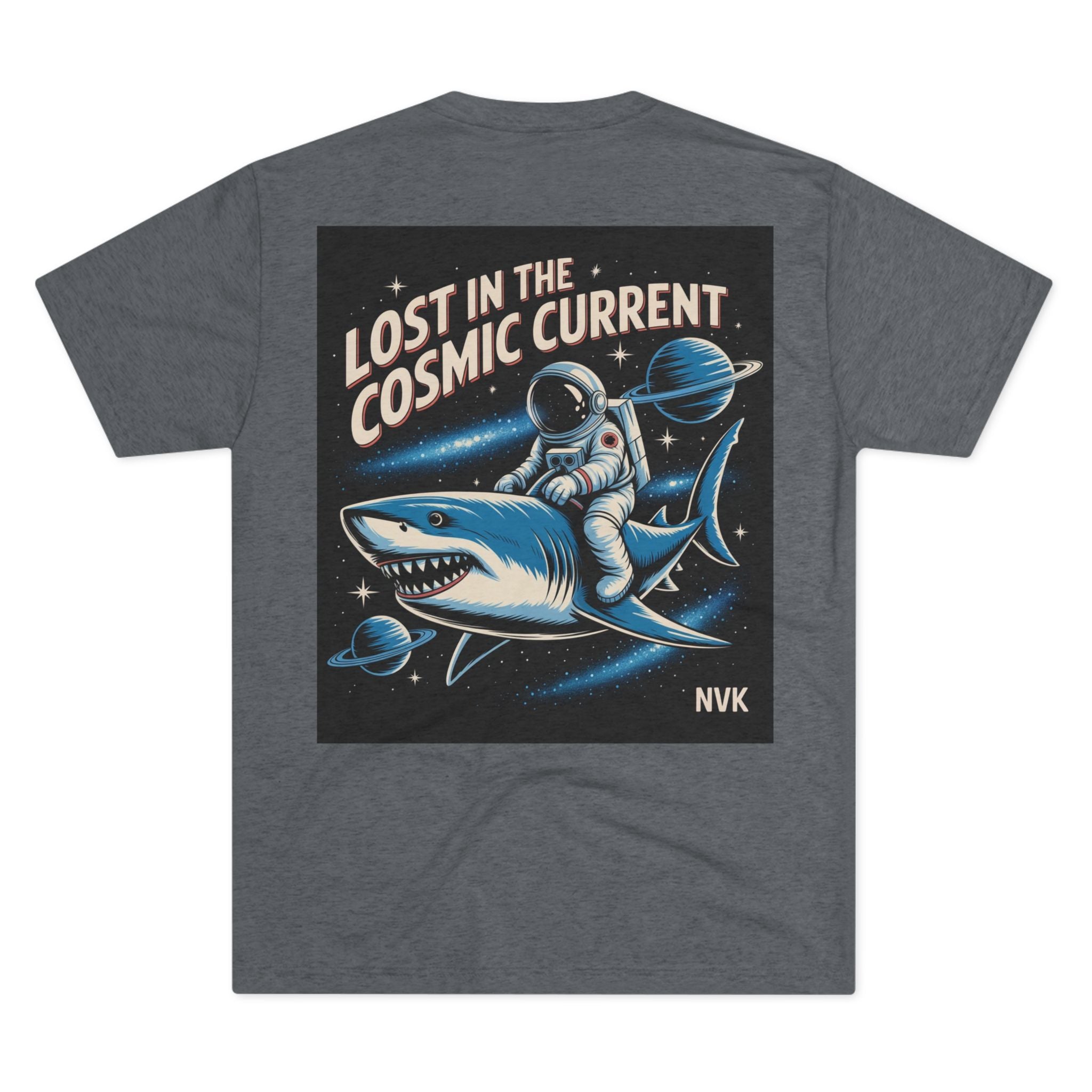 NVK COSMIC CURRENT TEE™ — Unisex Tri-Blend Graphic