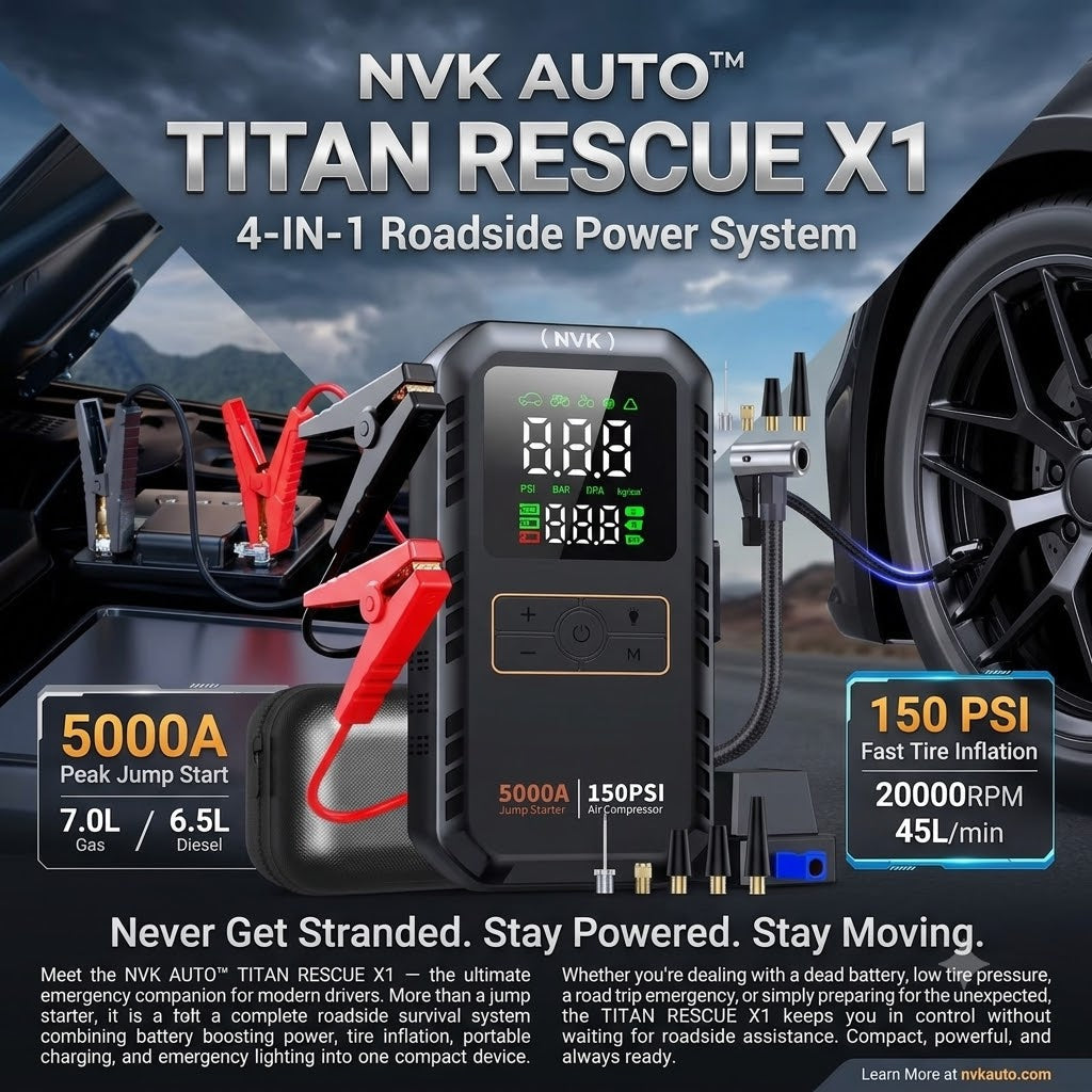 NVK AUTO™ TITAN RESCUE X1
