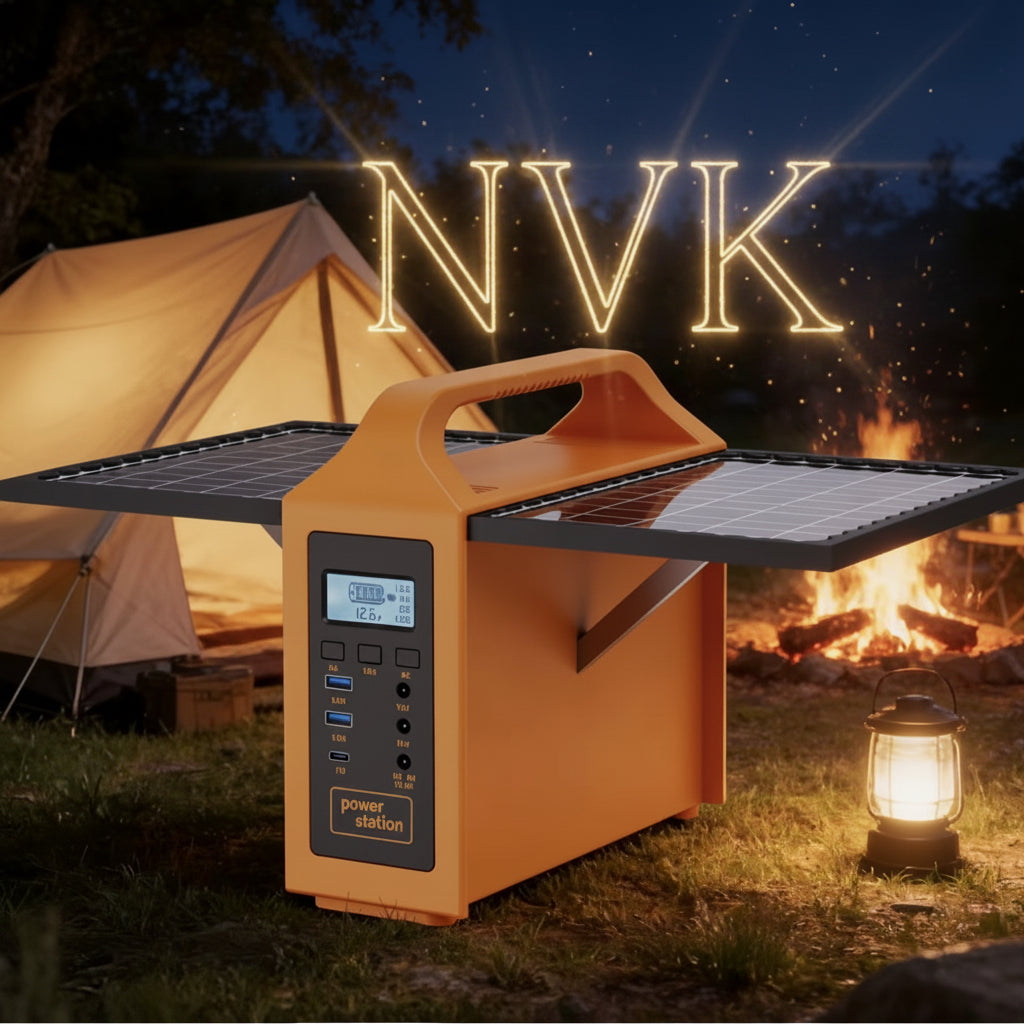 NVK POWER™ Portable Solar Power Station (200W Pro)