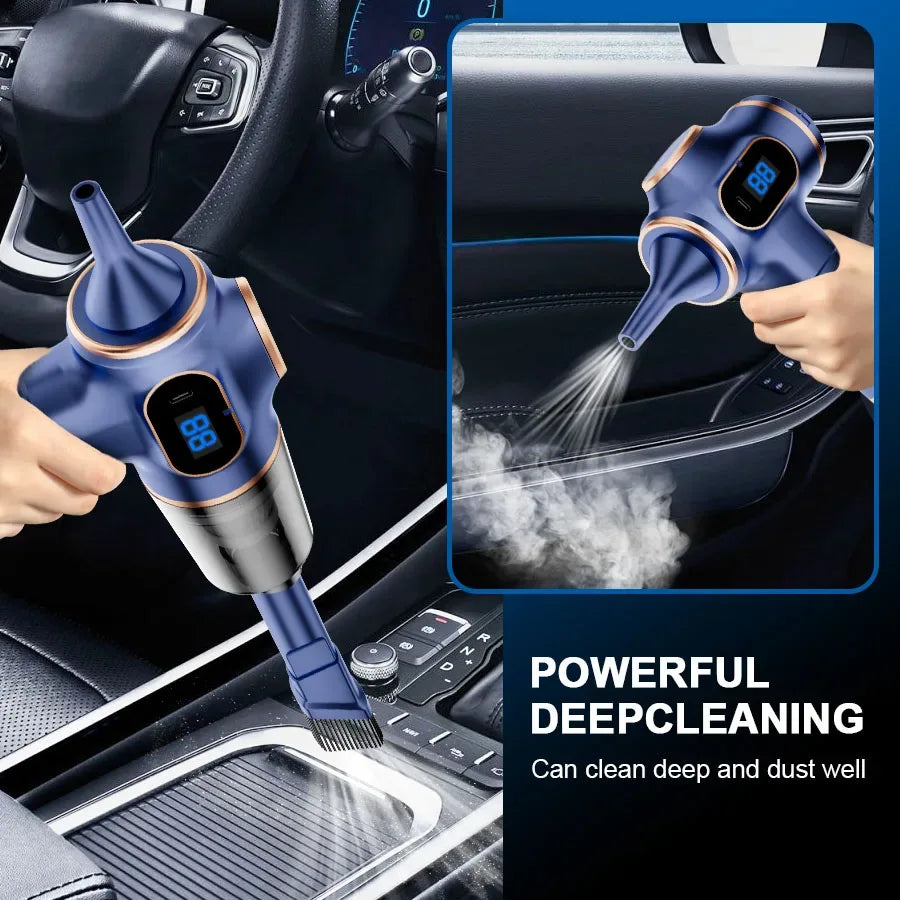 NVK AUTO™ VAC PRO | Portable Cordless Vacuum