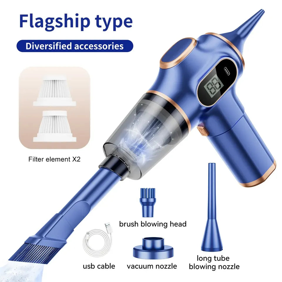 NVK AUTO™ VAC PRO | Portable Cordless Vacuum