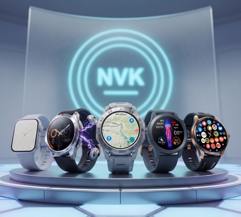 NVK TIME™ Machine | AI Flagship Smartwatch