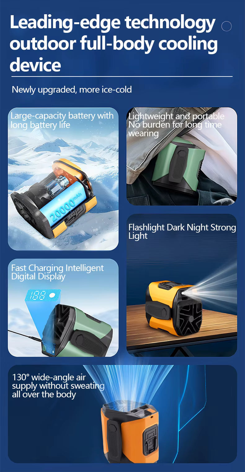 NVK BREEZE™ Portable Cooling System