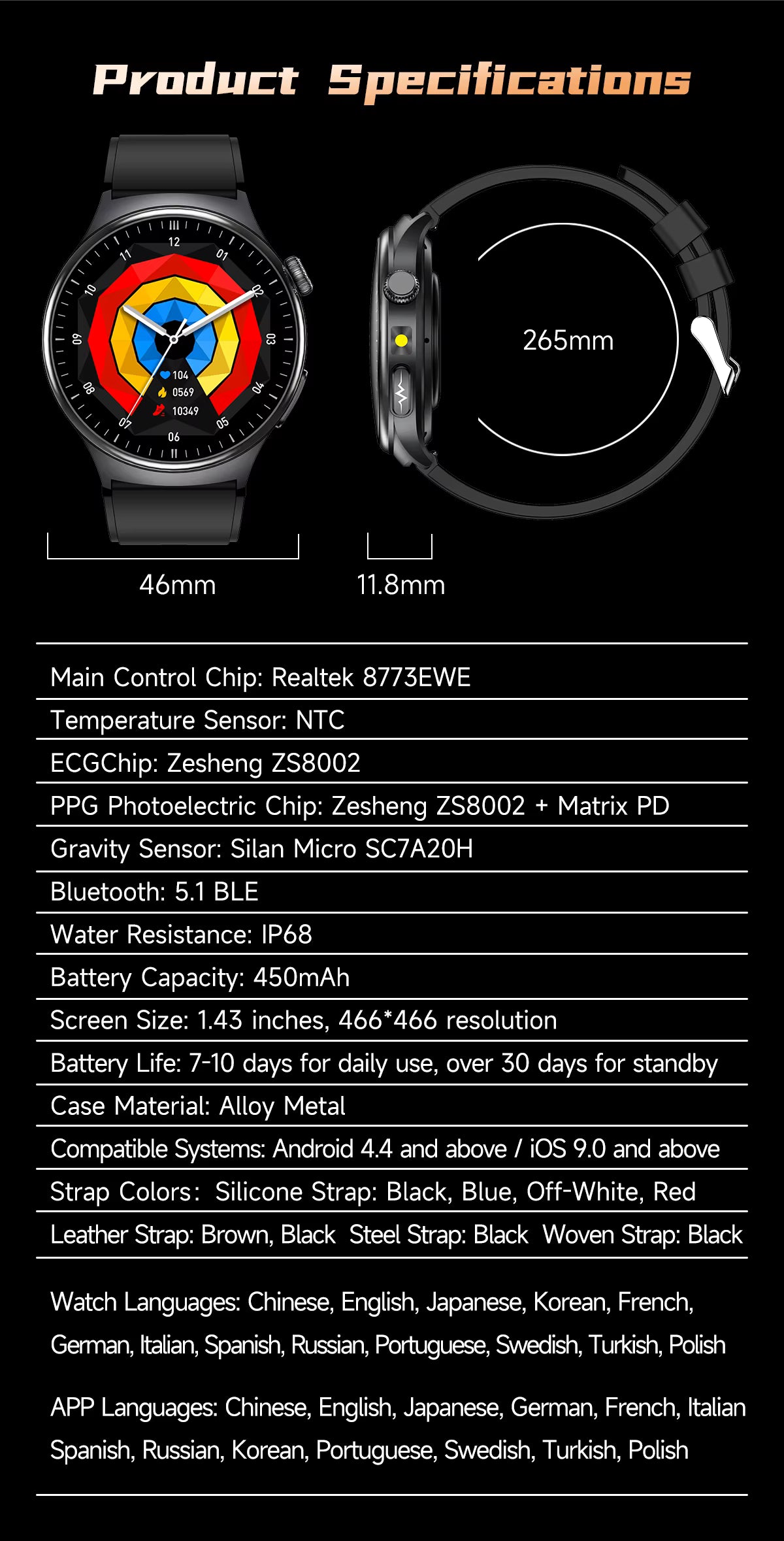 NVK LIFE TIME™ | Flagship Wellness Intelligence Smartwatch
