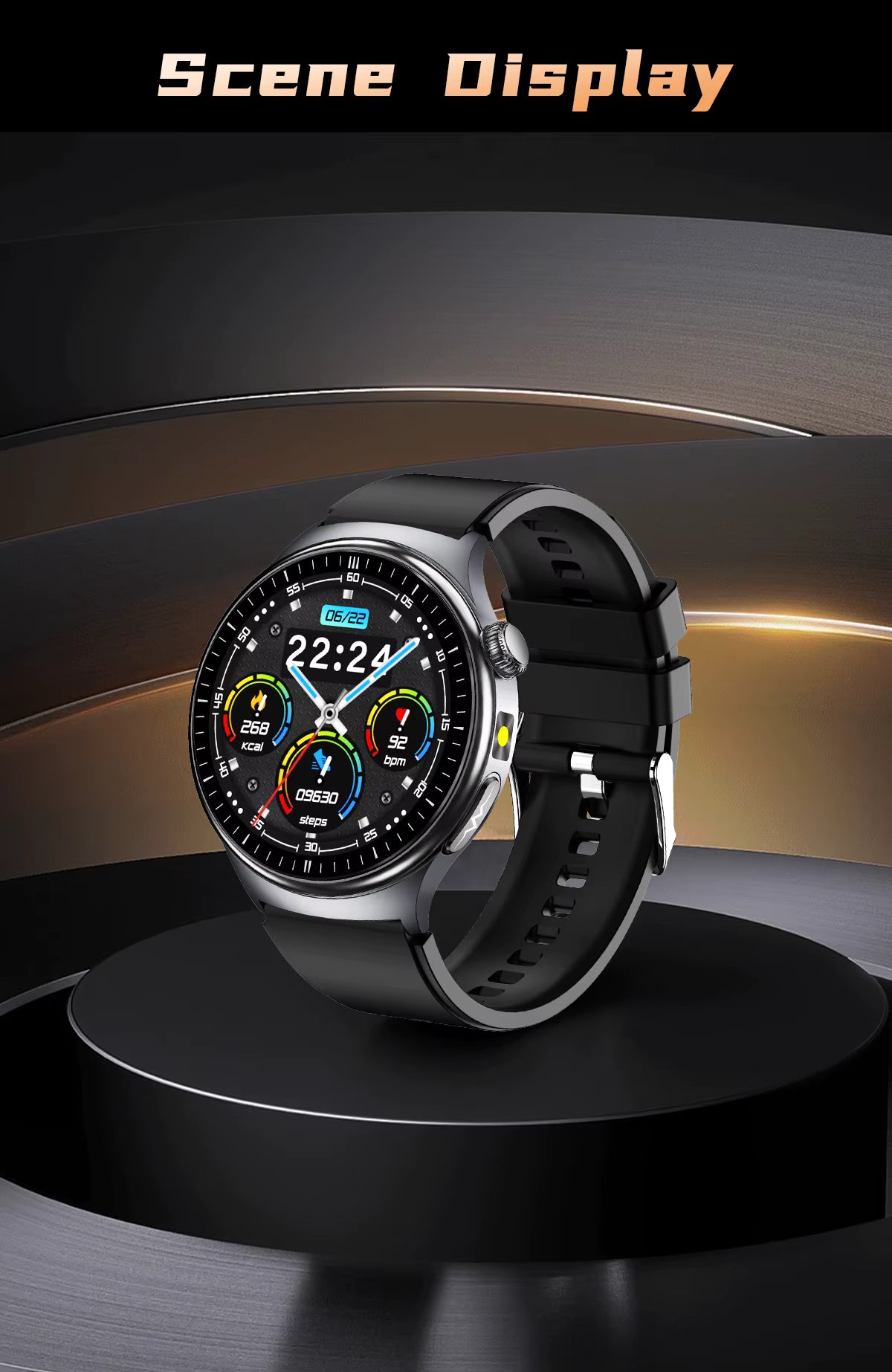 NVK LIFE TIME™ | Flagship Wellness Intelligence Smartwatch