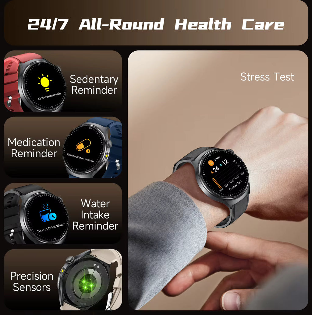 NVK LIFE TIME™ | Flagship Wellness Intelligence Smartwatch