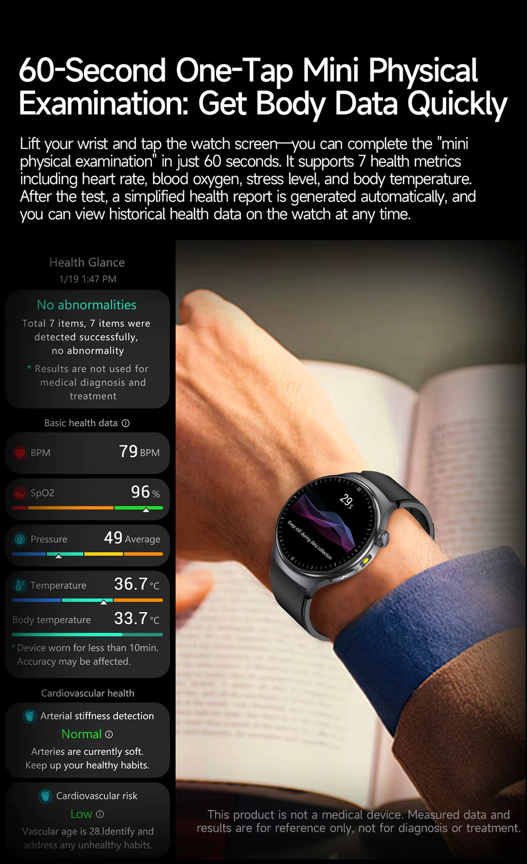 NVK LIFE TIME™ | Flagship Wellness Intelligence Smartwatch