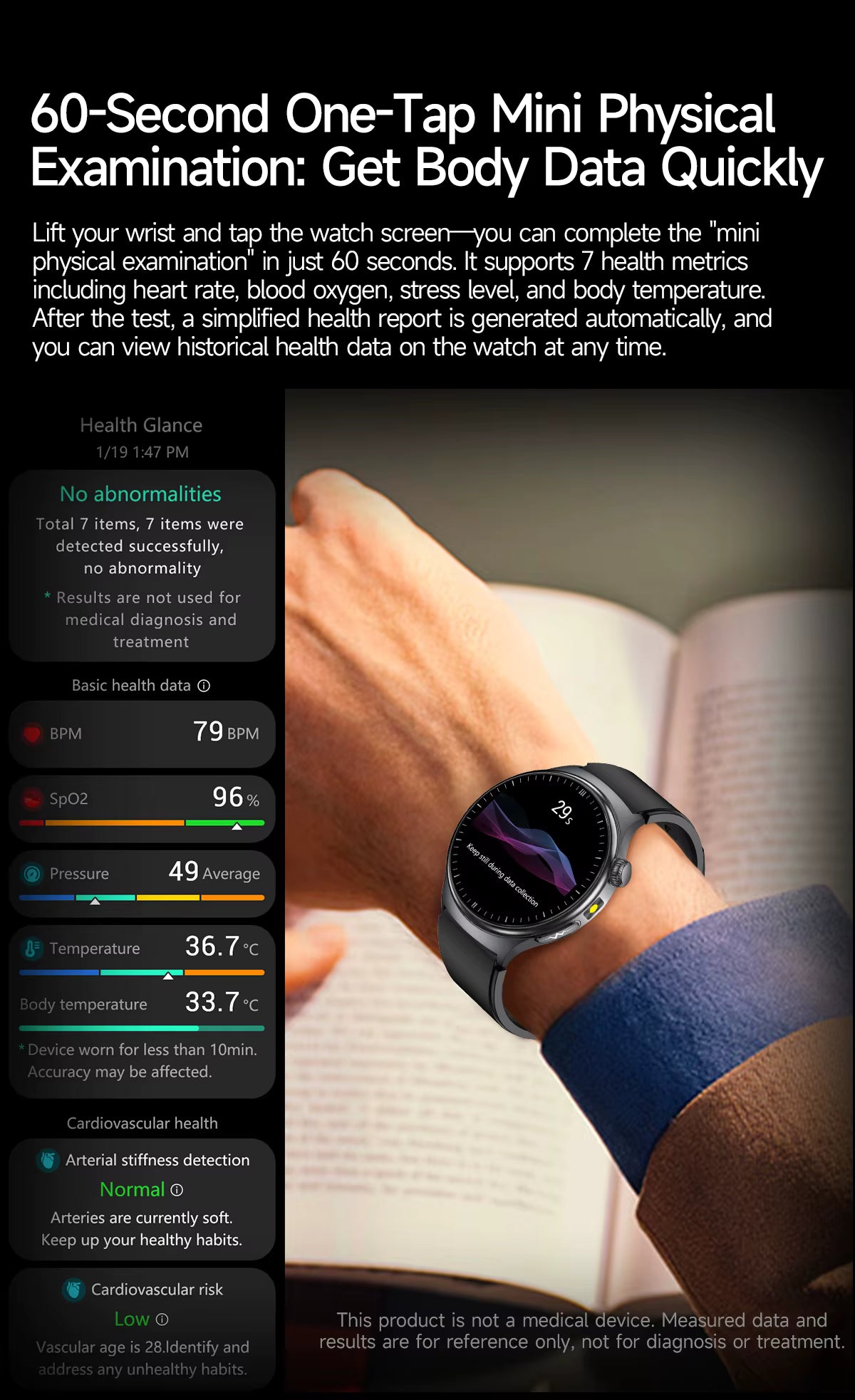 NVK LIFE TIME™ | Flagship Wellness Intelligence Smartwatch